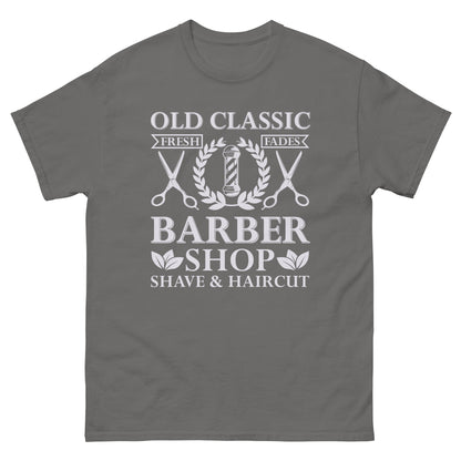 Мъжка класическа тениска OLD CLASSIC BARBERSHOP