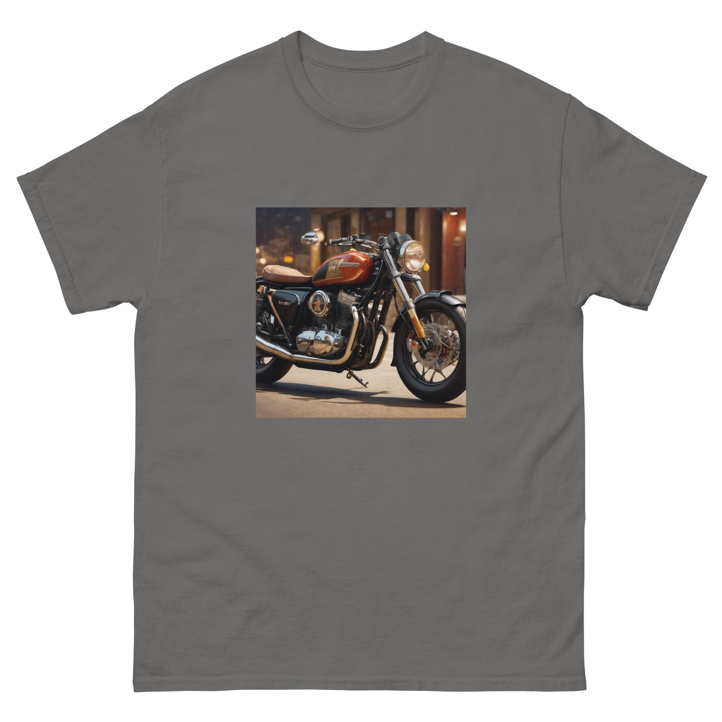 Camiseta clásica hombre MOTOCICLETA