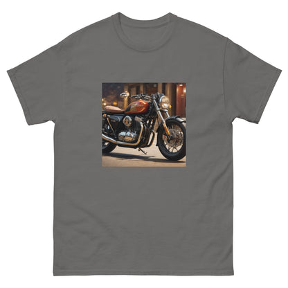 Мъжка класическа тениска MOTORCYCLET