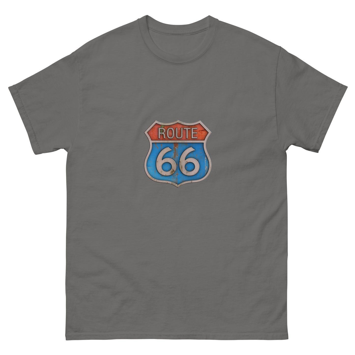 Men's classic tee ROUTE 66 COLOURFUL