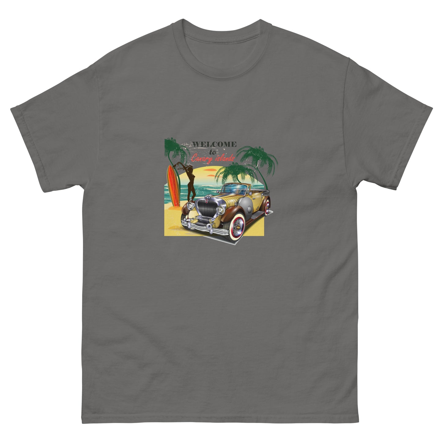 Men's classic tee WELCOME TO CANARY ISLANDS