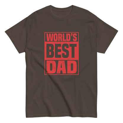 Мъжка класическа тениска WORLD'S BEST DAD