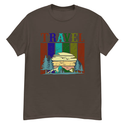 Мъжка класическа тениска TRAVEL