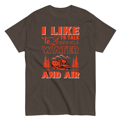 Мъжка класическа тениска ВОДА И ВЪЗДУХ