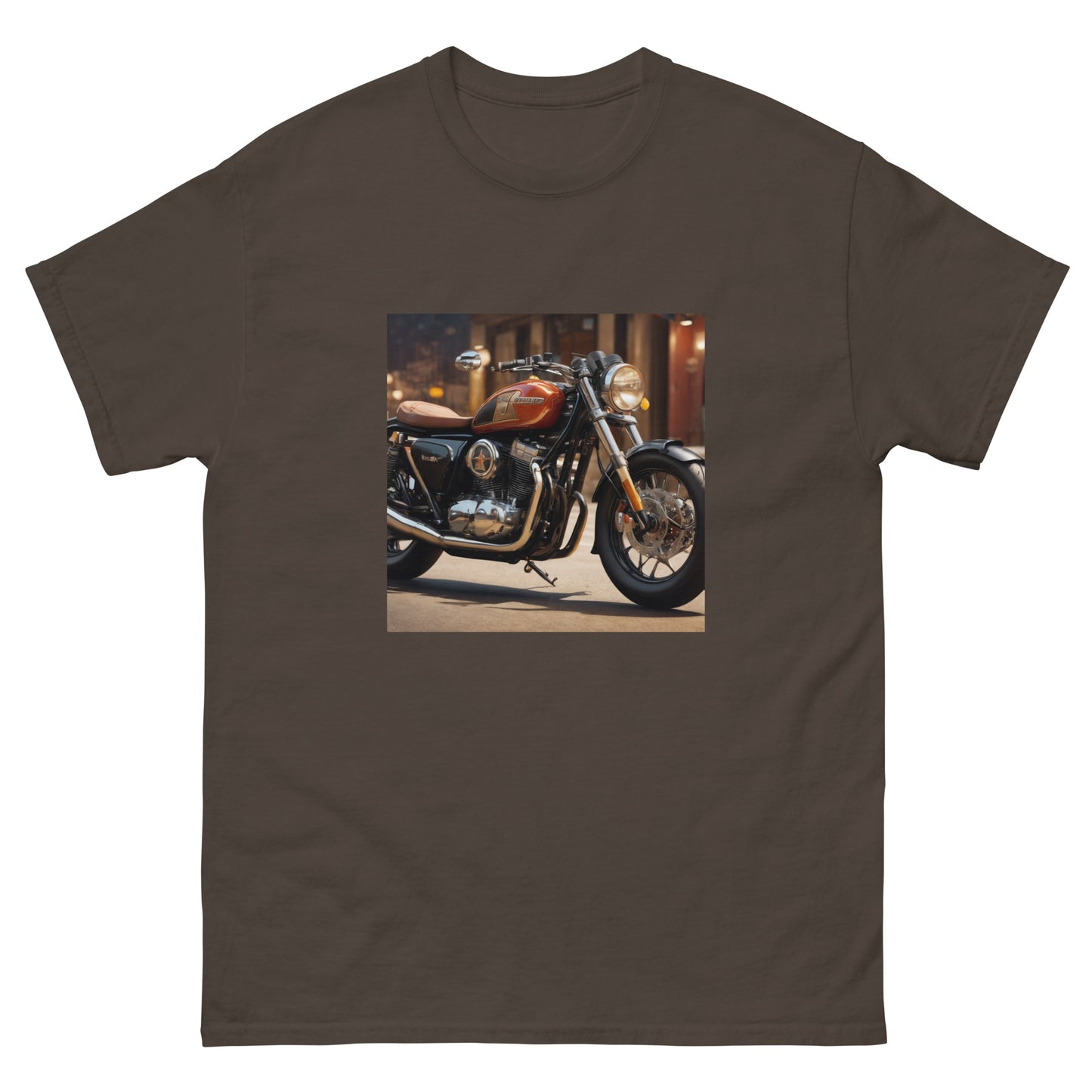 Camiseta clásica hombre MOTOCICLETA