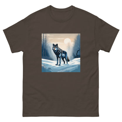 Мъжка класическа тениска SNOW WOLF