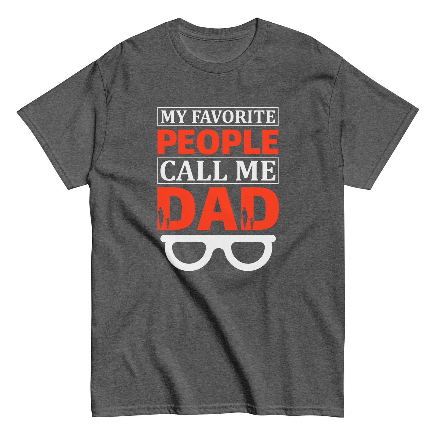 Camiseta clásica hombre MI GENTE FAVORITA LLAMAME PAPÁ