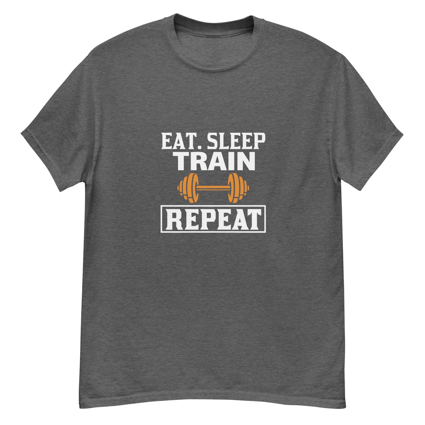 Camiseta clásica hombre EAT SLEEP TRAIN REPEAT