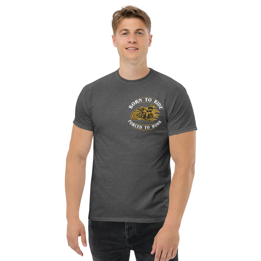 Men's classic tee BORN TO RIDE