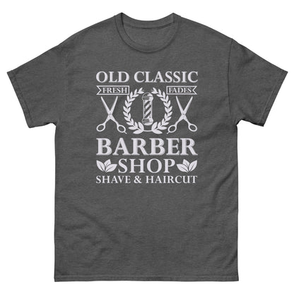 Мъжка класическа тениска OLD CLASSIC BARBERSHOP