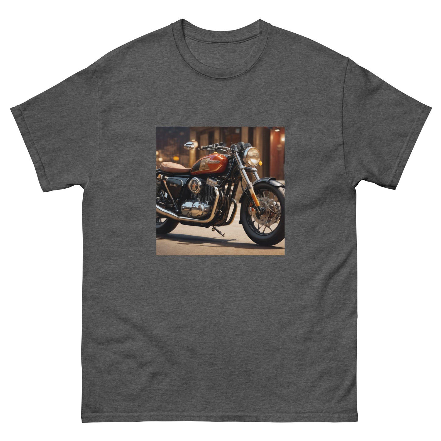 Camiseta clásica hombre MOTOCICLETA