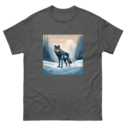 Мъжка класическа тениска SNOW WOLF