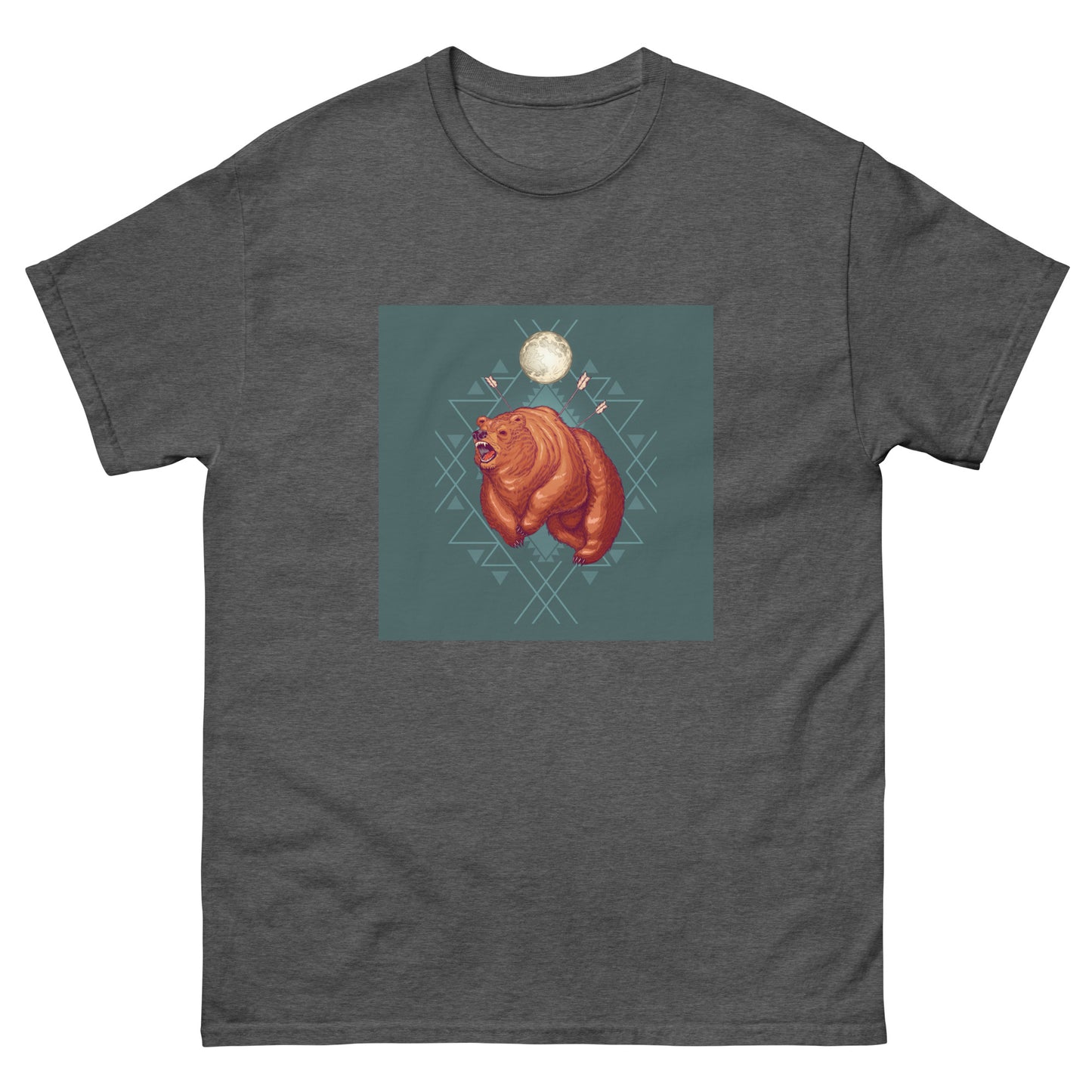 Men's classic tee BEAR AND MOON