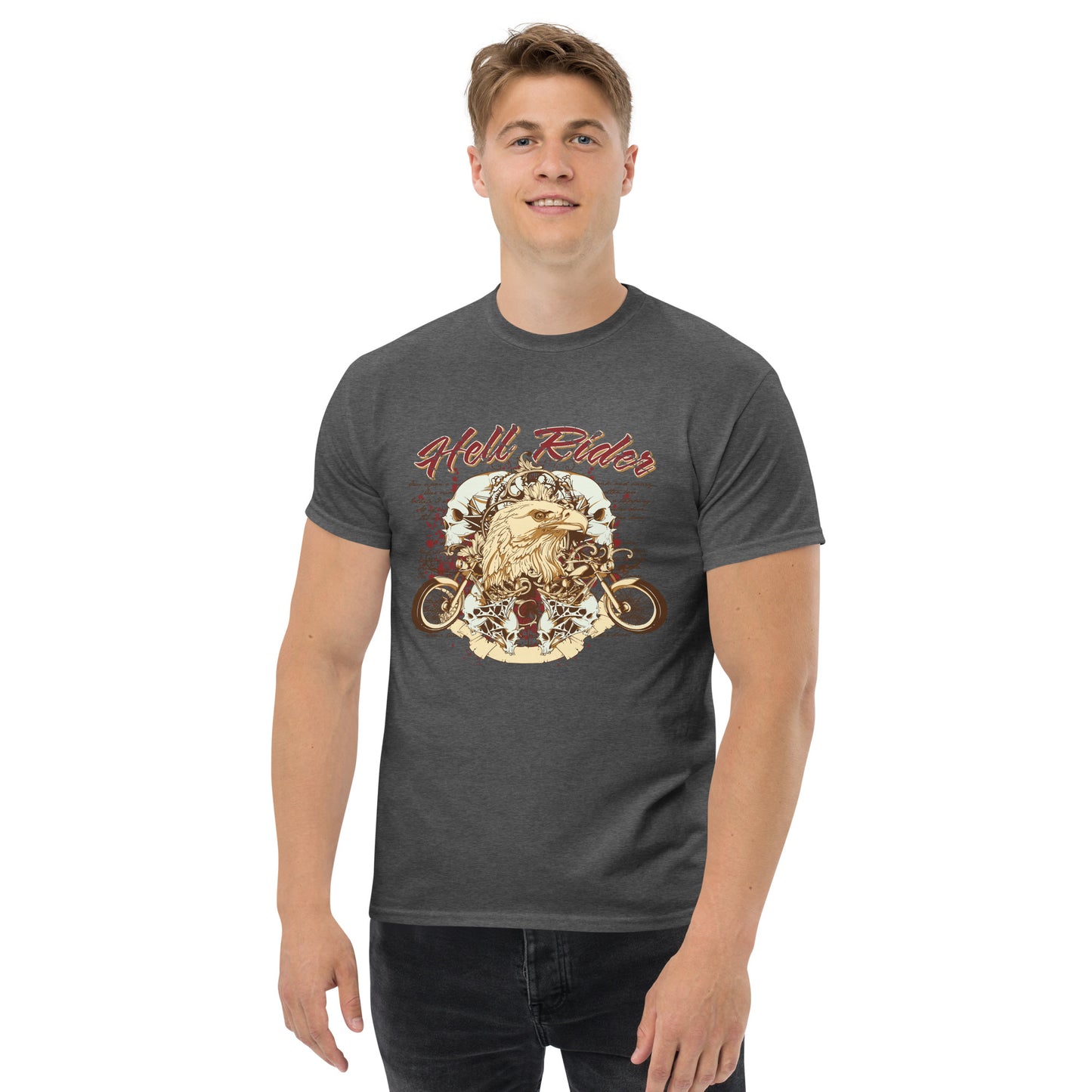 Camiseta clásica hombre HELL RIDER