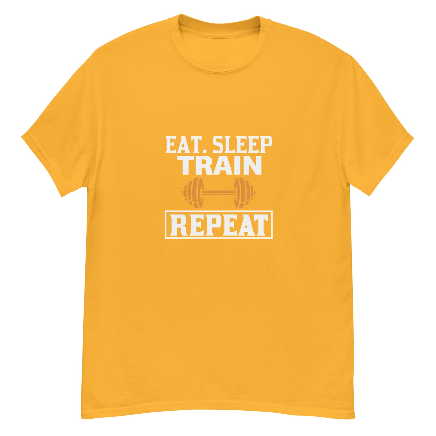 Camiseta clásica hombre EAT SLEEP TRAIN REPEAT