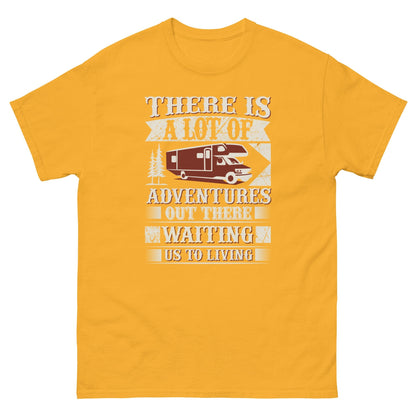 Мъжка класическа тениска МНОГО ПРИКЛЮЧЕНИЯ