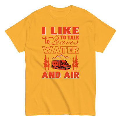 Мъжка класическа тениска ВОДА И ВЪЗДУХ