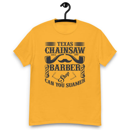 Мъжка класическа тениска TEXAS CHAINSAW BARBER