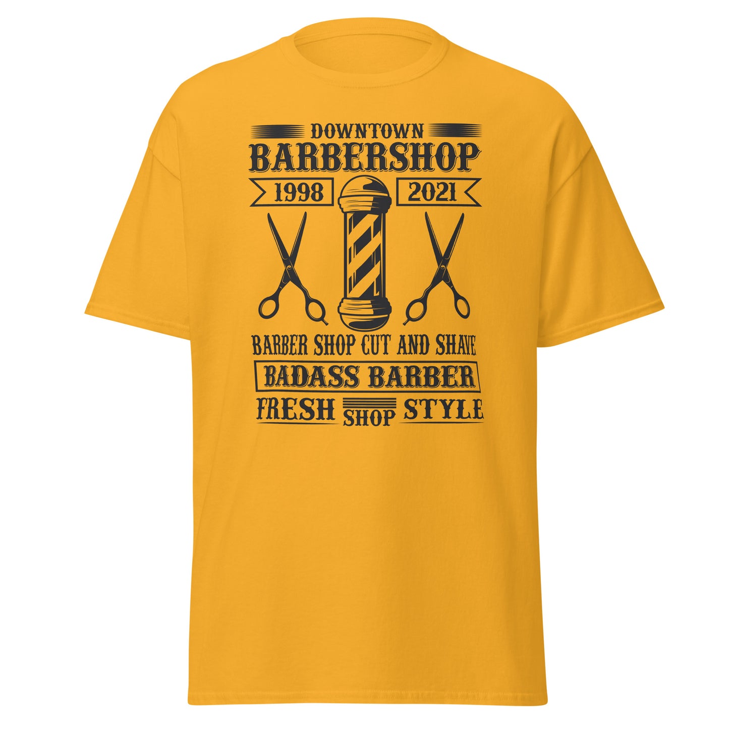 Men's classic tee DOWNTOWN BARBERSHOP