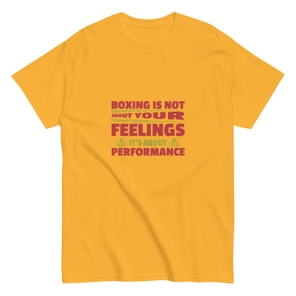 Мъжка класическа тениска БОКСЪТ Е ЗА ИЗПЪЛНЕНИЕТО