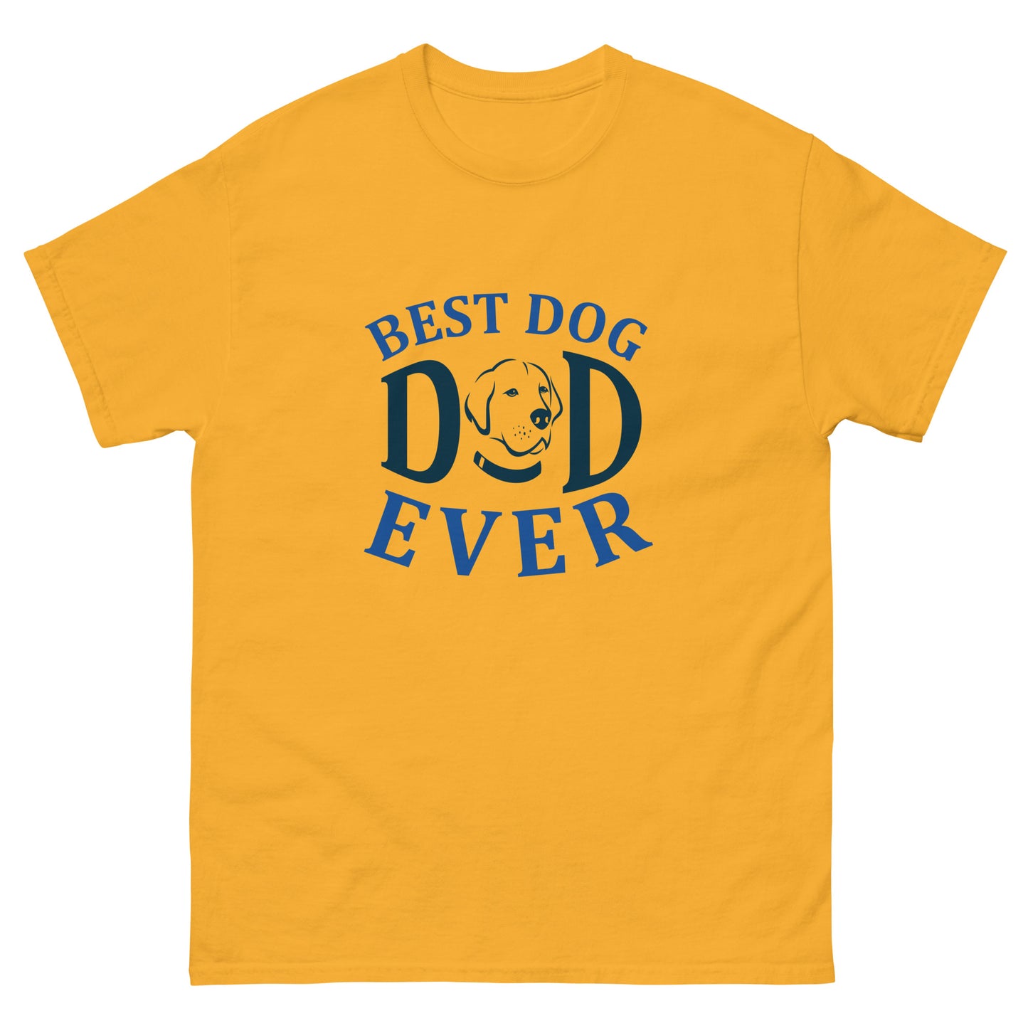 Camiseta clásica hombre DOG DAD EVER