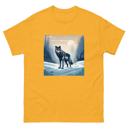Мъжка класическа тениска SNOW WOLF