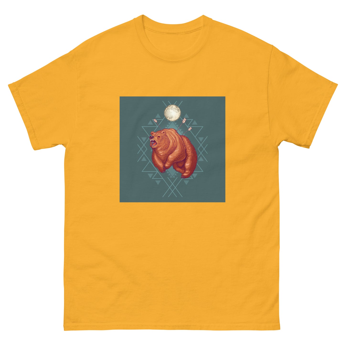 Men's classic tee BEAR AND MOON