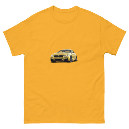 Мъжка класическа тениска YELLOW CAR