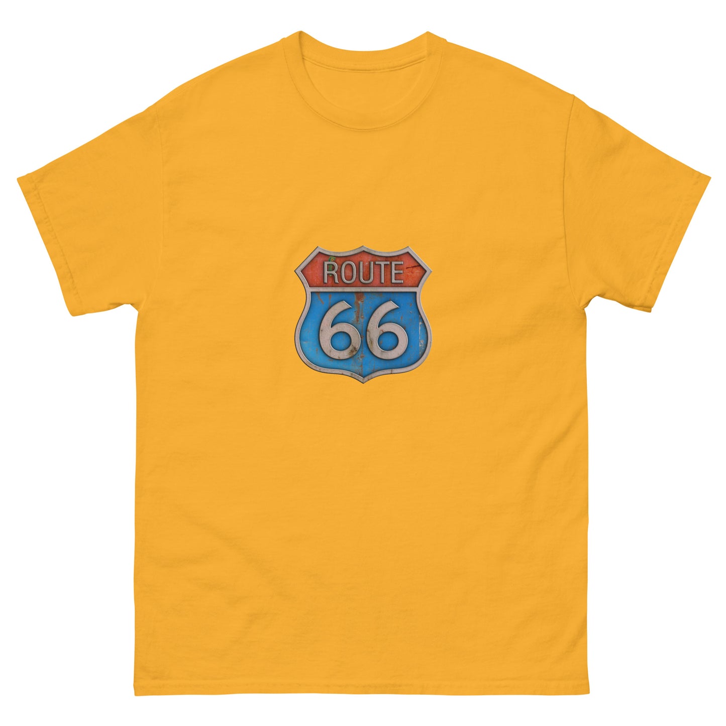 Men's classic tee ROUTE 66 COLOURFUL