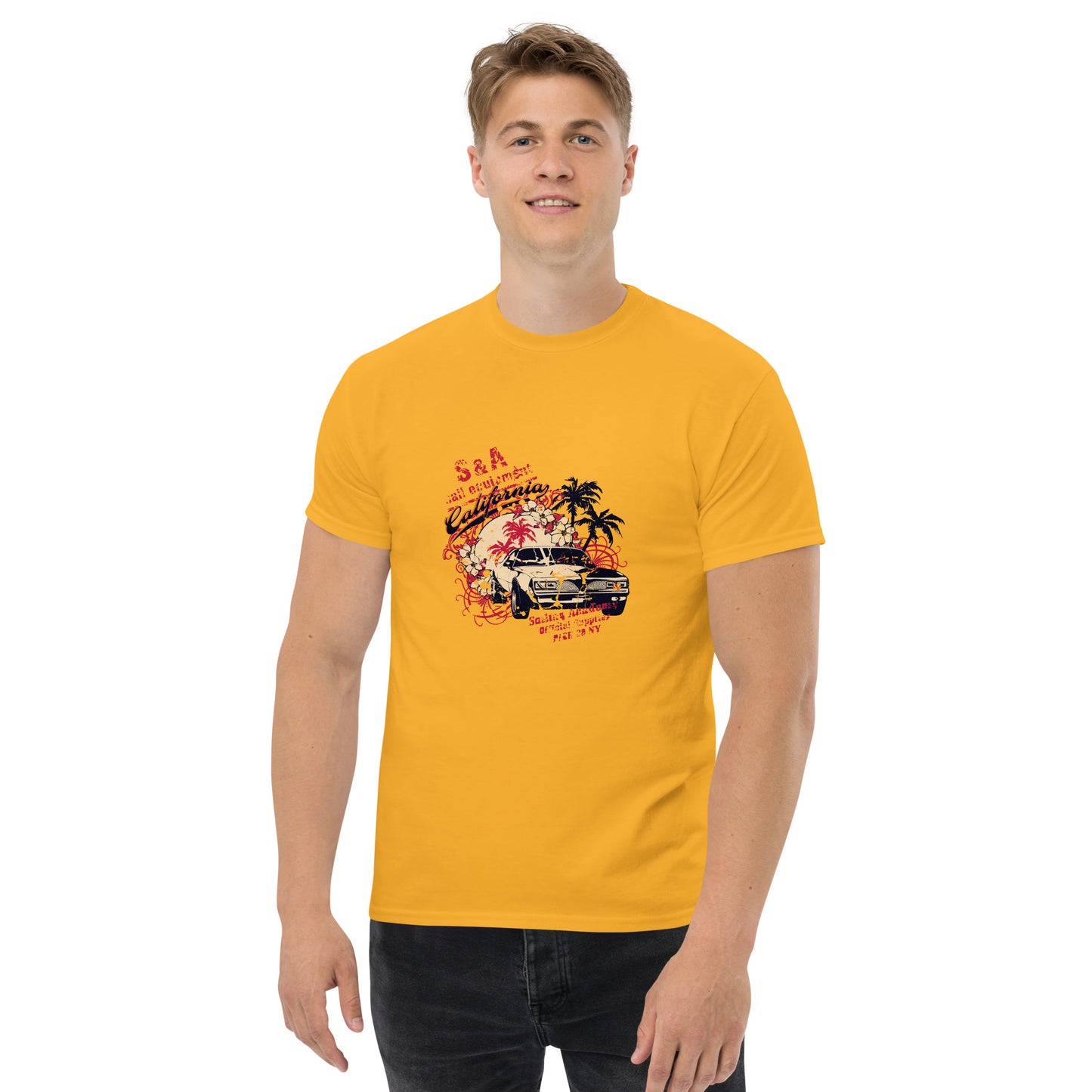 Camiseta clásica hombre CALIFORNIA