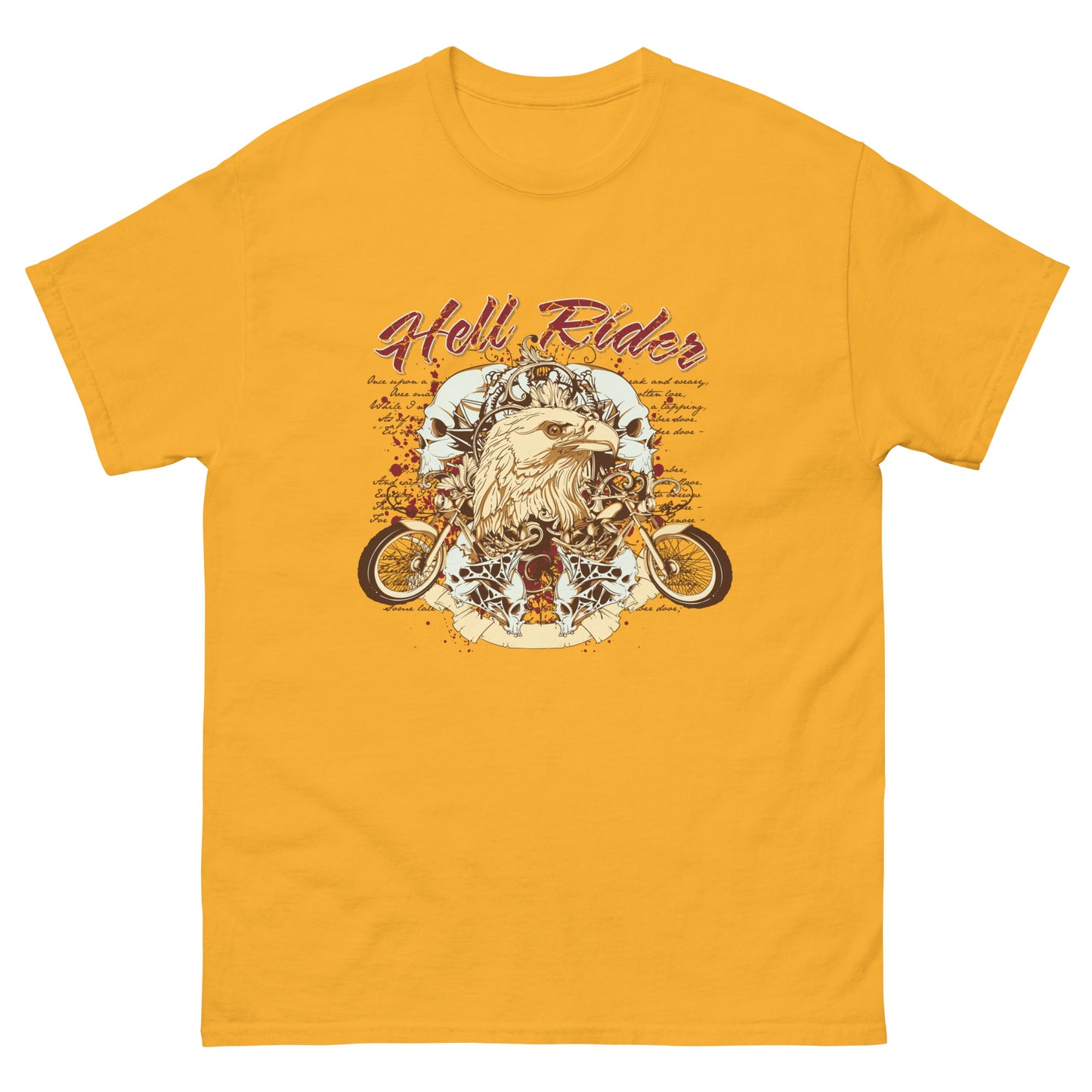 Camiseta clásica hombre HELL RIDER