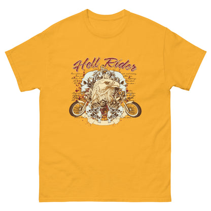 Мъжка класическа тениска HELL RIDER