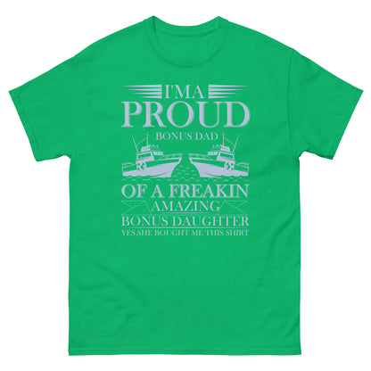 Мъжка класическа тениска I'M A PROUD DAD