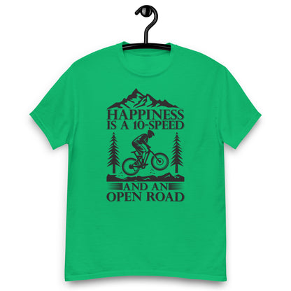 Мъжка класическа тениска HAPPINESS IS A 10-SPEED