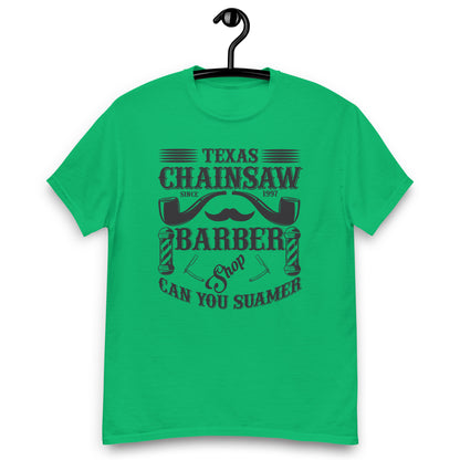 Мъжка класическа тениска TEXAS CHAINSAW BARBER