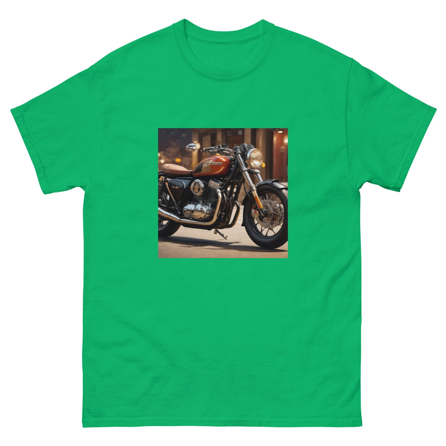 Camiseta clásica hombre MOTOCICLETA