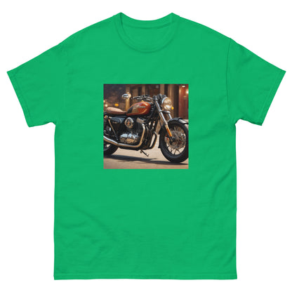 Мъжка класическа тениска MOTORCYCLET