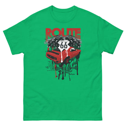 Мъжка класическа тениска ROUTE 66 ART