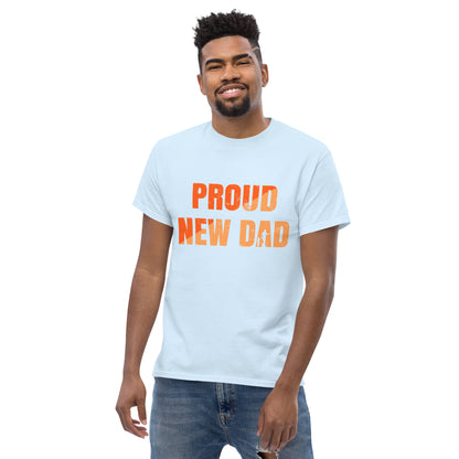 Мъжка класическа тениска PROUD NEW DAD