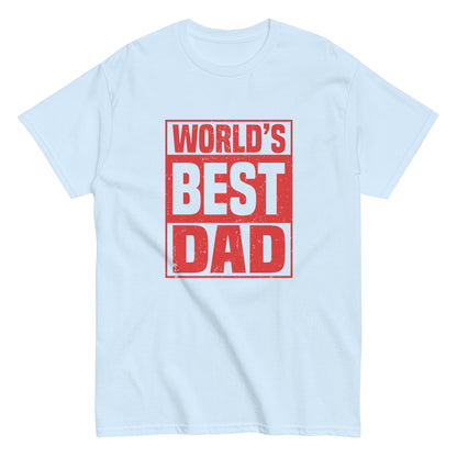 Мъжка класическа тениска WORLD'S BEST DAD