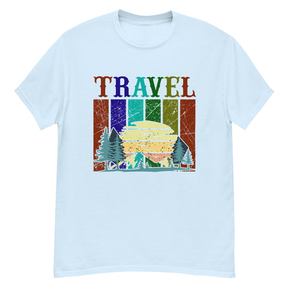 Мъжка класическа тениска TRAVEL