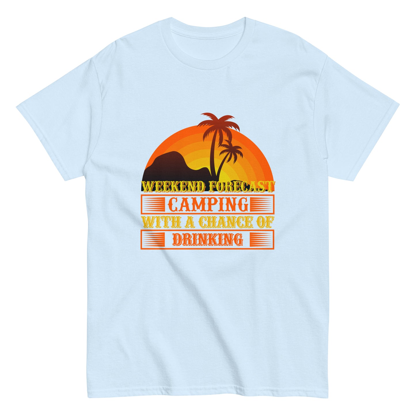 Camiseta clásica hombre WEEKEND CAMPING