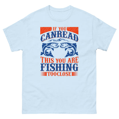 Мъжка класическа тениска FISHING TOO CLOSE