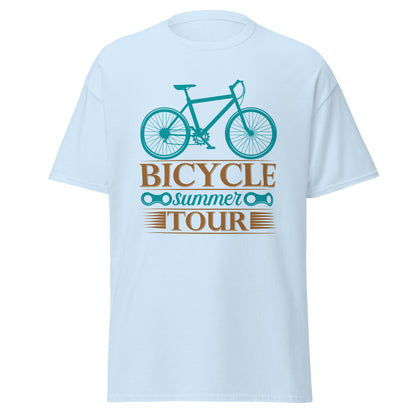 Мъжка класическа тениска BICYCLE SUMMER TOUR
