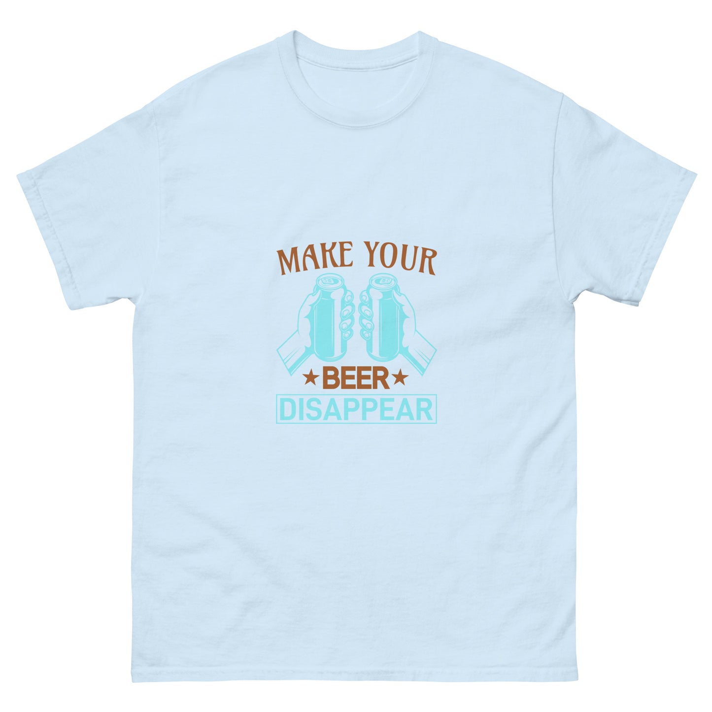 Men's classic tee MAKE YOUR BEER DISAPPEAR