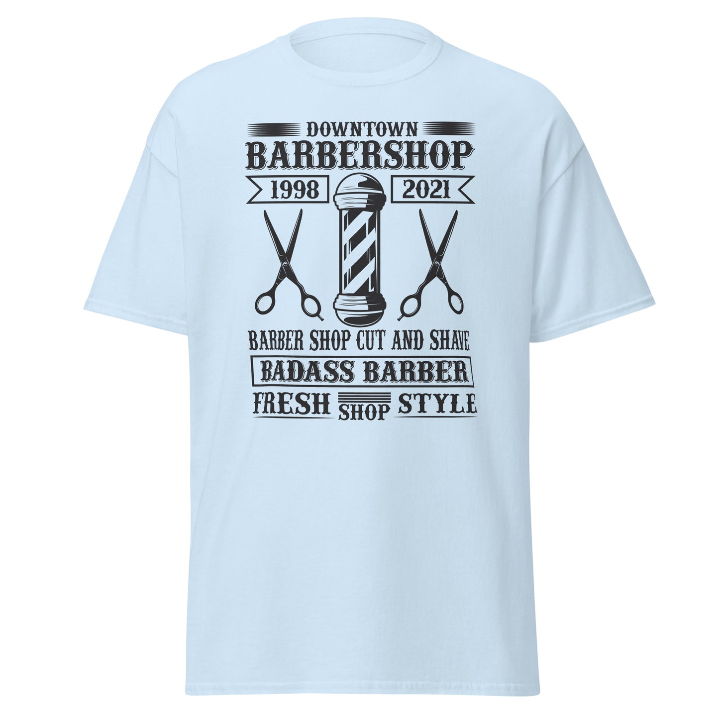 Men's classic tee DOWNTOWN BARBERSHOP