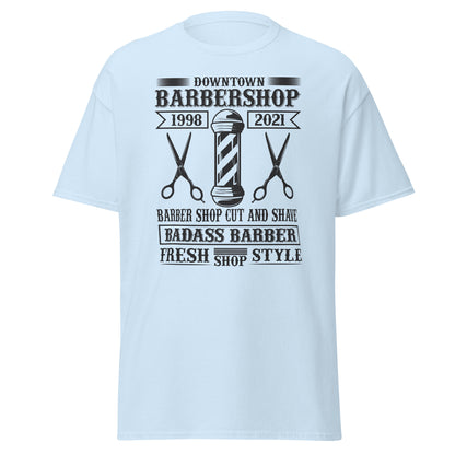 Мъжка класическа тениска DOWNTOWN BARBERSHOP