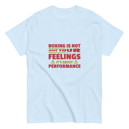 Мъжка класическа тениска БОКСЪТ Е ЗА ИЗПЪЛНЕНИЕТО