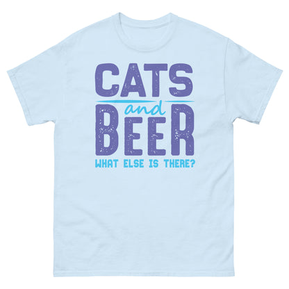 Мъжка класическа тениска КОТКИ И БИРА