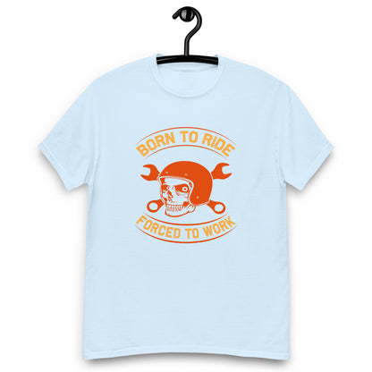 Мъжка класическа тениска FORCED TO WORK